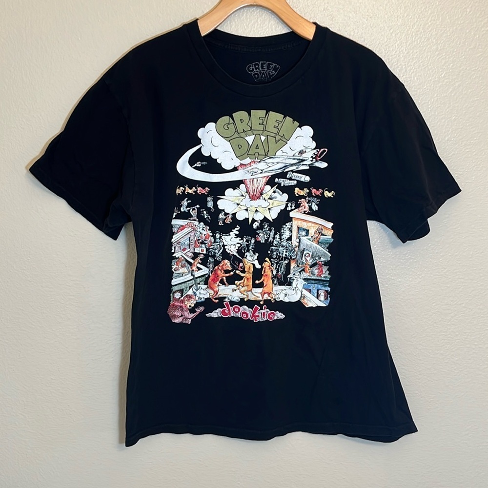 Green Day Black Concert T-Shirt
